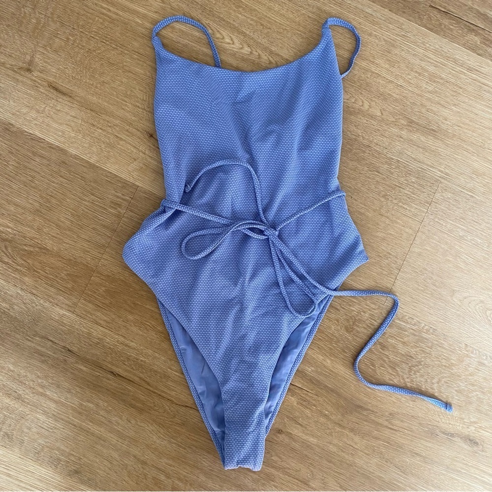 Revolve B Swim By Elizabeth Turner Ballet One Piece in Bellflower